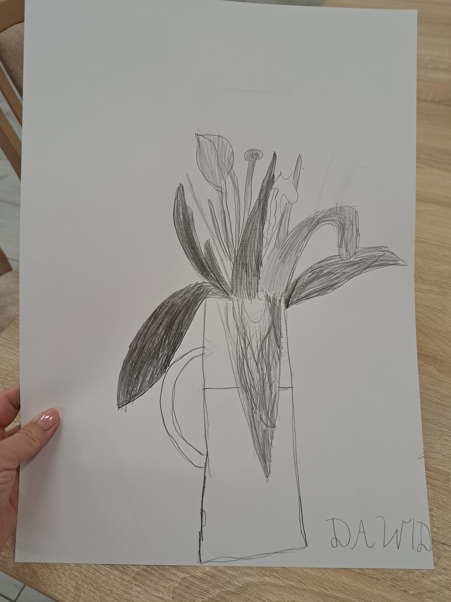 Zajęcia plastyczne - rysunek z natury